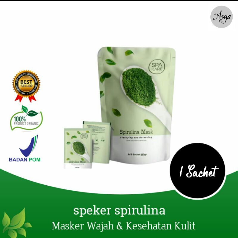 TERLARIS PREMIUM SPIRULINA MASK