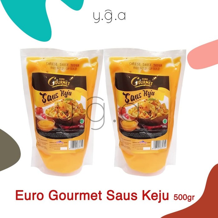 

Dijual Euro Gourmet Cheese Sauce Saus Keju 500gr Terlaris