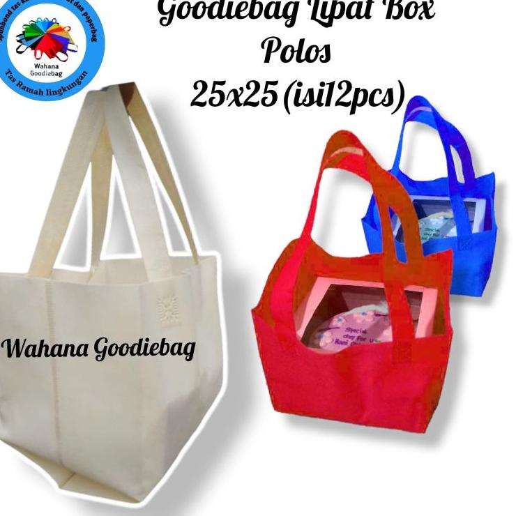 

Miliki TAS SPUNBOND LIPAT SAMPING BOK HAJATAN 25x25 1LSN 12PCS ,.
