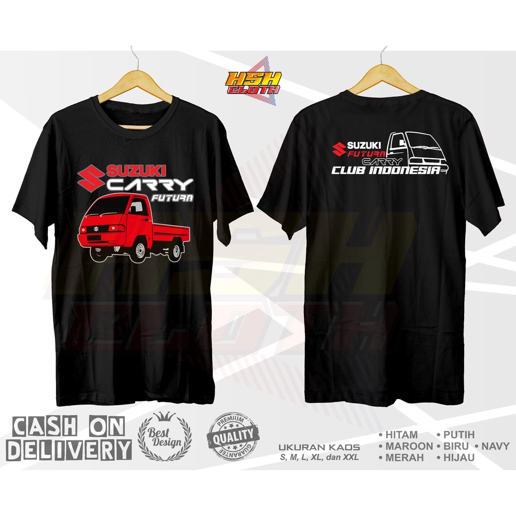 Baju Kaos Distro Suzuki Futura Limited Otomotif Mobil Bisa Custom - HSHCloth