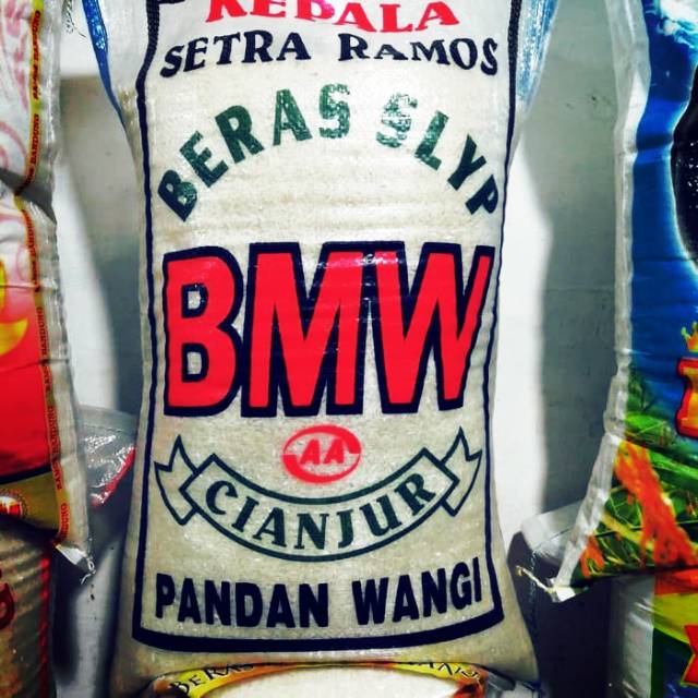 

BERAS 25kg BMW AA CIANJUR Pandan wangi .