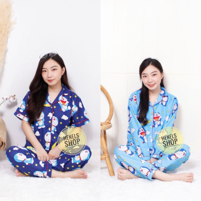 HENELS PIYAMA DEWASA | BAJU TIDUR DEWASA | BISA COD | PIYAMA WANITA | KATUN | PAKAIAN TIDUR | PIYAMA PENDEK | PIYAMA PANJANG | PIYAMA XL | BAJU TIDUR WANITA | PIYAMA BTS BT21-3