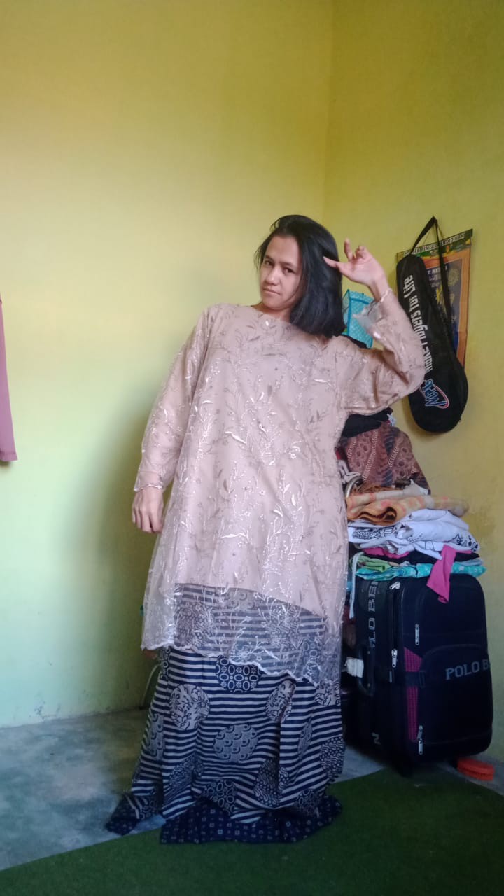 Khusus Jumbo. Jamila Set #2 Ld 120 Cm Setelan Kebaya Wanita Tunik