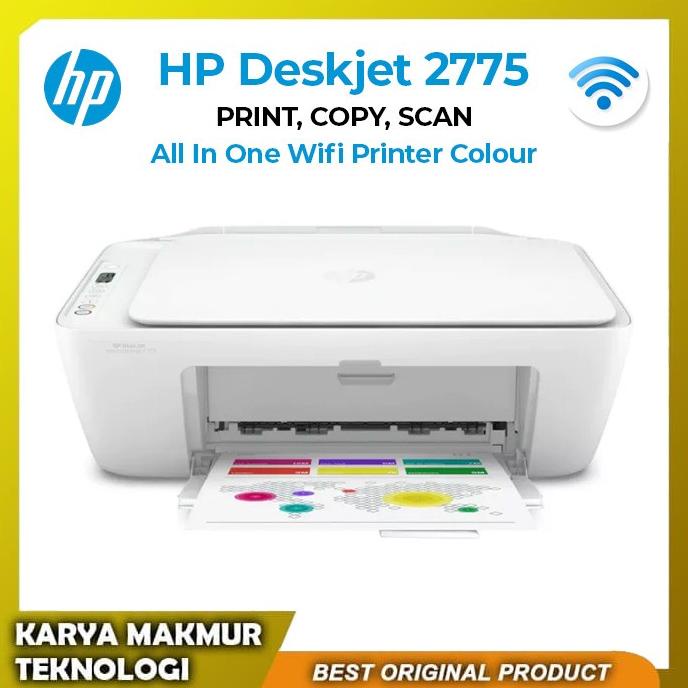 

Printer Wireless HP 2775 All In One Print-Scan-Copy-Wifi Garansi Resmi