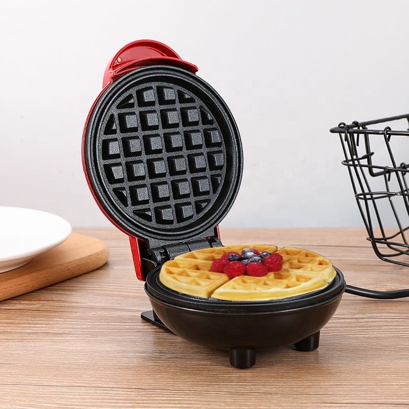 [BISA COD] PROMO Waffle Maker Elektrik Alat Pembuat Waffle Cetakan Croffle Pancake Anti Lengket Murah