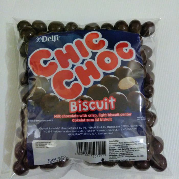 

Coklat Delfi Chic Choc Biscuit Kiloan 500gr