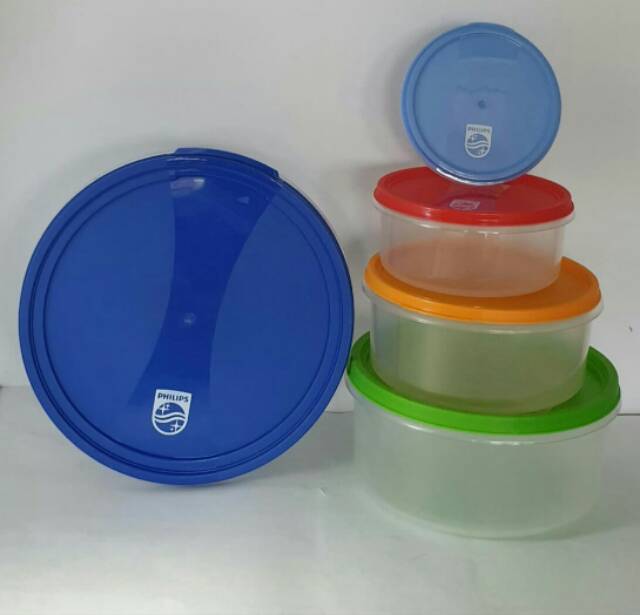 Philips Rantang Susun Food Container 5 pcs Food Grade