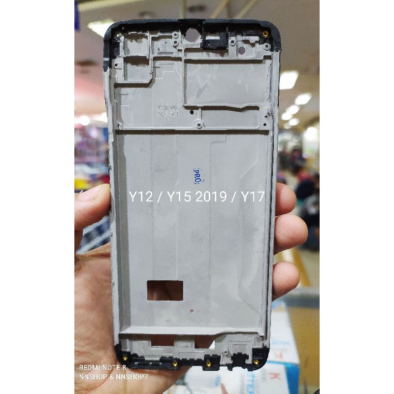 Casing Bazel Tulang Tengah Vivo Y12 Y15 2019 Y17 Papan LCD Vivo Y91i Y91 Y93 Y95