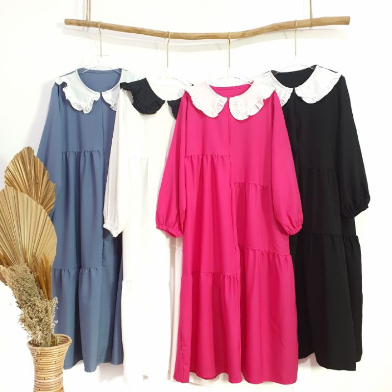 ZARA MIDI DRESS SHAKILA PREMIUM GAMIS POLOS