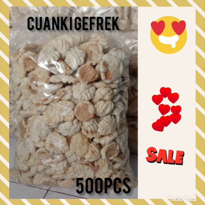 TERMURAH Cuankie geprek isi 500pcs only 160rb aja