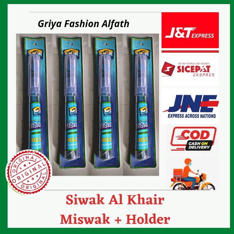 Siwak + holder | Siwak Al Khair | miswak | siwak al khair + holder
