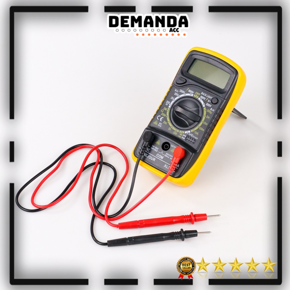 Multimeter Digital AC/DC Voltage Tester / Multitester Digital/Avometer Digital XL830L