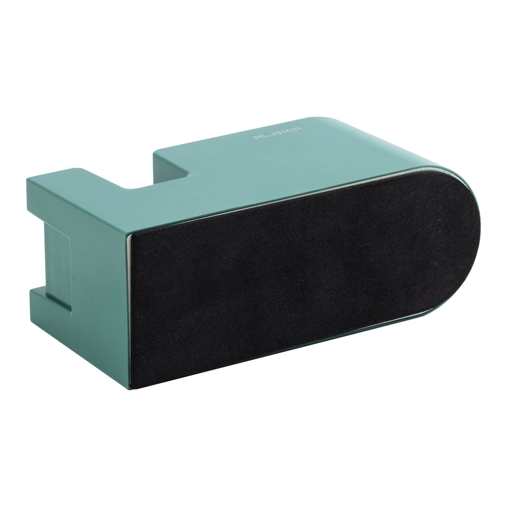Nusign Tape Dispenser / Tempat Selotip Isolasi Dengan Pen Holder Alas Anti Slip ENS123