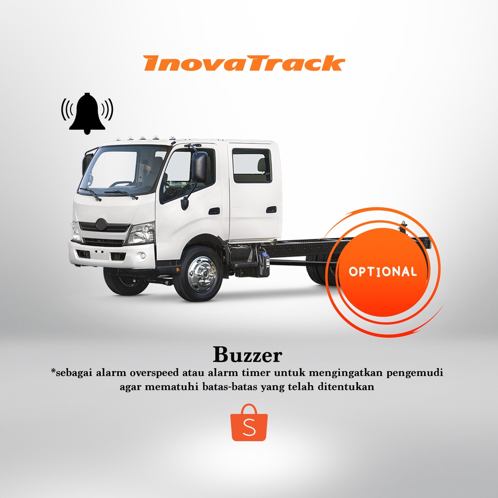 Optional GPS Buzzer Alarm Kabin Kendaraan untuk Pengemudi Mobil Truk