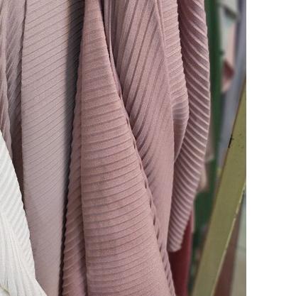 ➮ Kain Plisket Moscrepe Premium / Bahan Kain Krudung/Gamis/Dress Harga 1/2 Meteran ➸