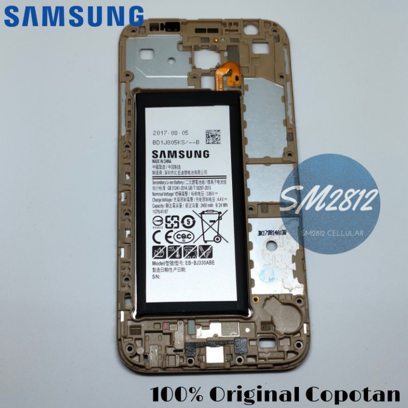Frame LCD / Tatakan LCD Samsung J3 Pro 2017 J330 Baterai J3 Pro J330 Original Copotan