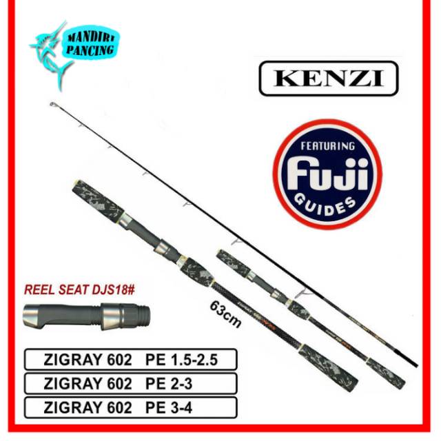 Joran Kenzi Zigray 602 180cm PE 1.2 - 2.5 Pack PVC
