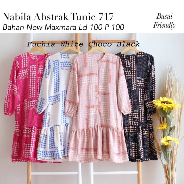 NABILA ABSTRAC TUNIC BY SAFA HIJAB STORE