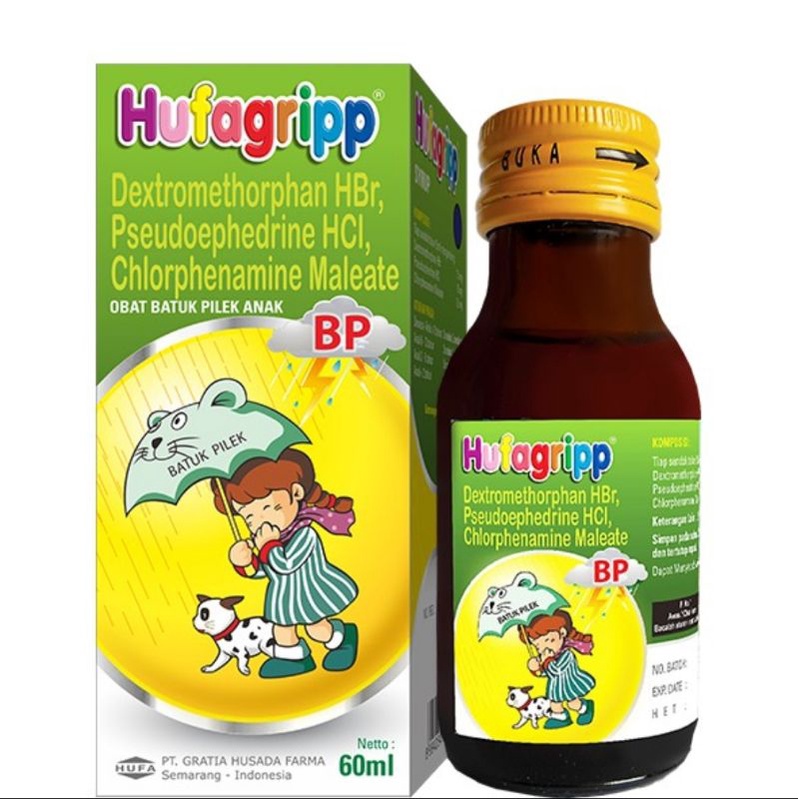 HUFAGRIP BP HIJAU 60 ML