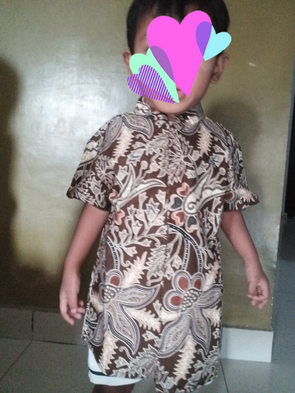 Kemeja Koko Batik Anak Baturaden Blekser By Nattaline
