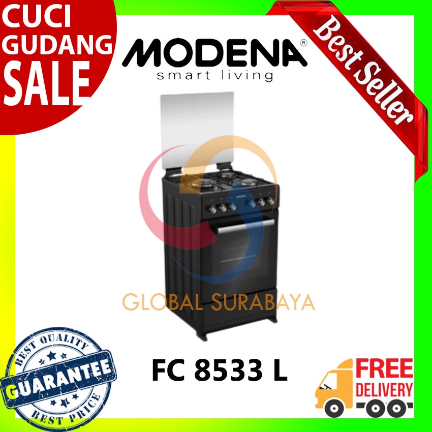 FREE STANDING MODENA / KOMPOR DAN OVEN MODENA FC 8533 L