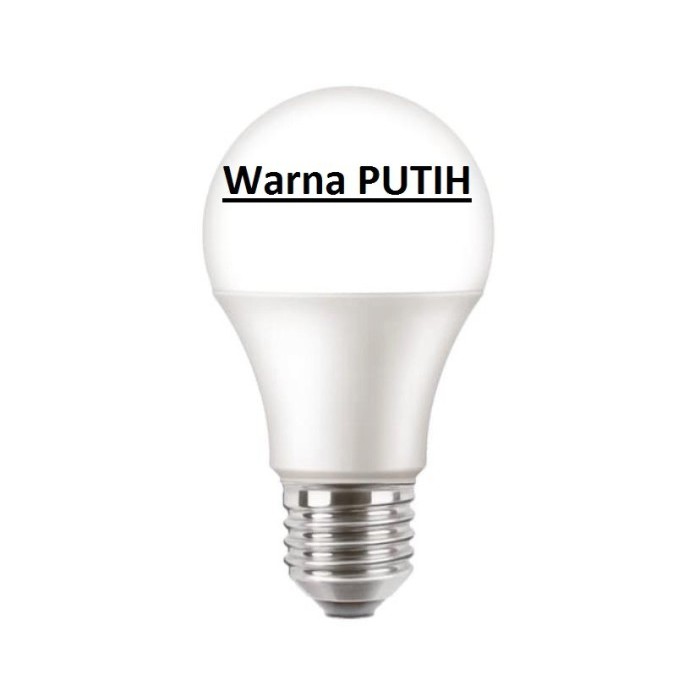 PROMO BELI 3 GRATIS 1 Lampu Bohlam LED Bulb 12 Watt 12Watt 12W W Putih ECOLINK