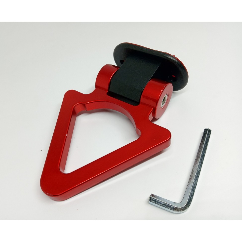 Towing Tempel MERAH Model SEGITIGA Towing Hook DUMMY Red Universal