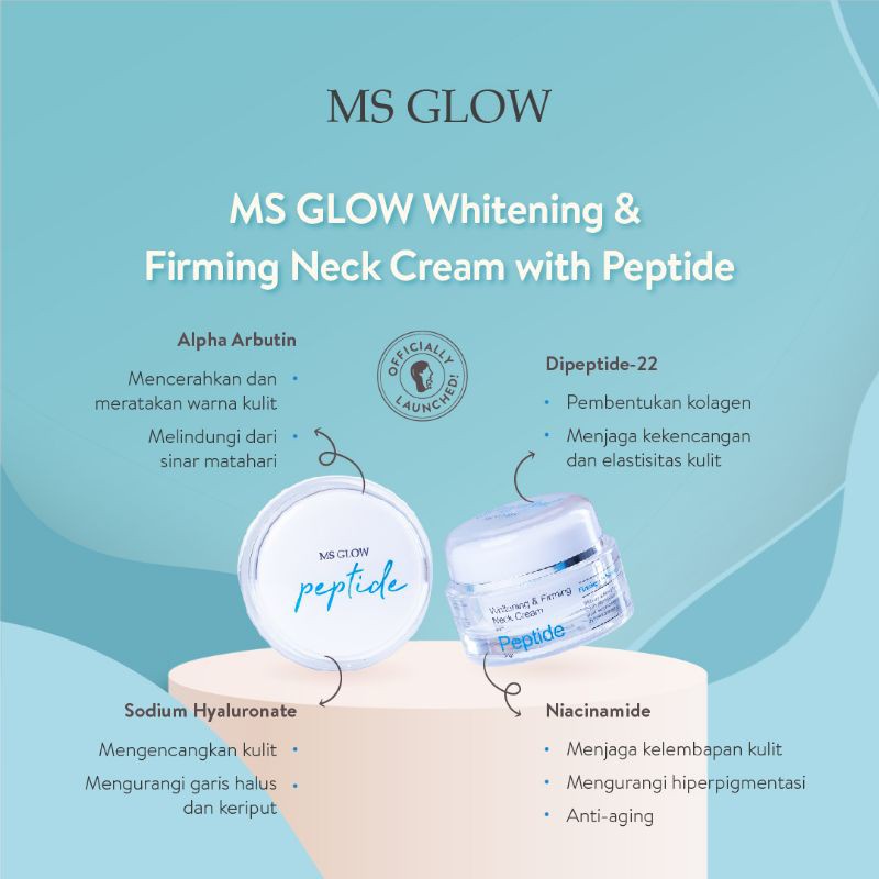 NECK CREAM PEPDITE MS GLOW KEMASAN BARU