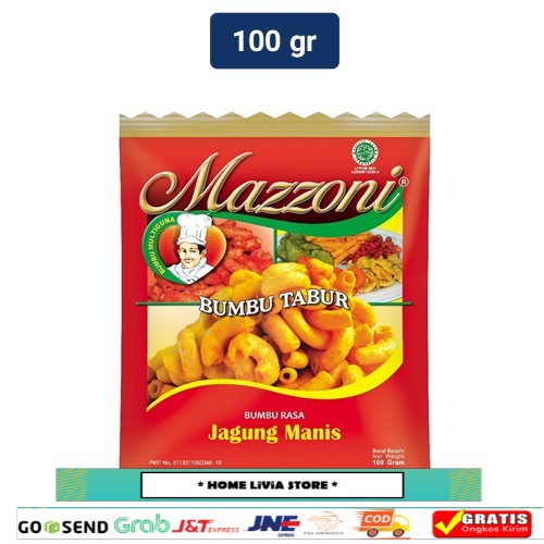 

Mazzoni Bumbu Tabur Rasa Jagung Manis 100 gr