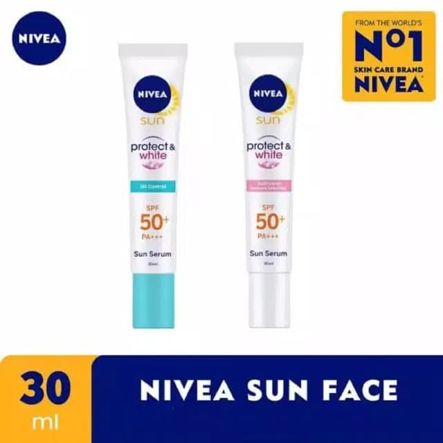 ★ BB ★ NIVEA Sun Face Protection Serum Spf 50+ Pa +++ - Oil Control / Instant Aura