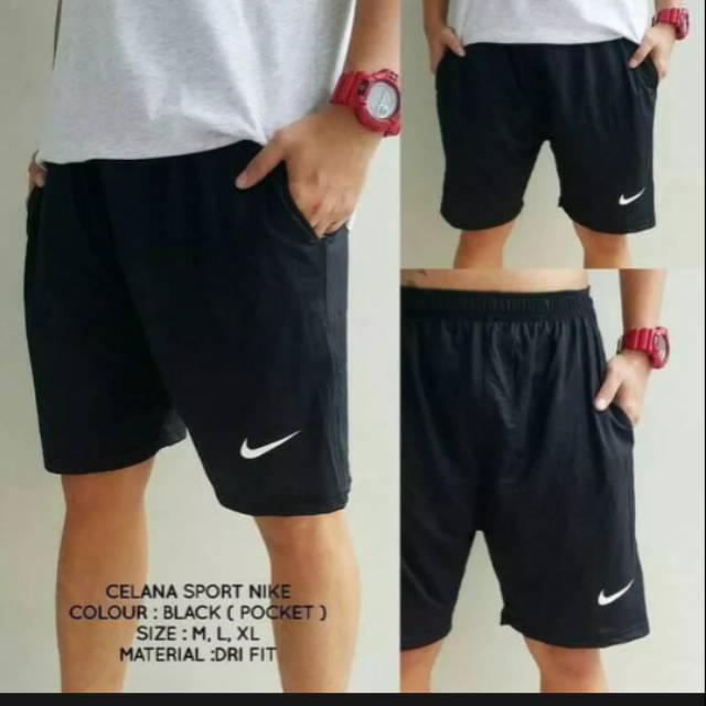 Celana Kolor boxer Pria olahraga Futsal lari kolor santai size M L XXL dan Jumbo 3xl big size