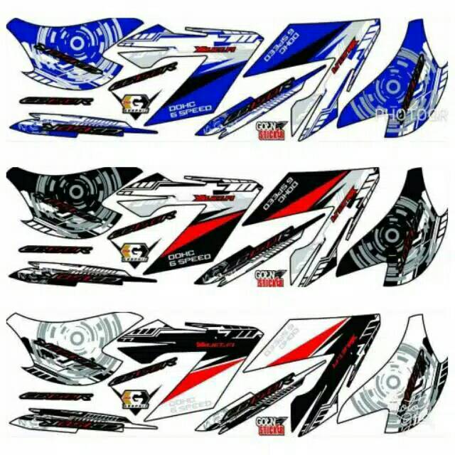 Striping Cb150r Cb 150 R 13 14 15 Lama Old Variasi Honda Sticker List Motor List Body Motor Shopee Indonesia