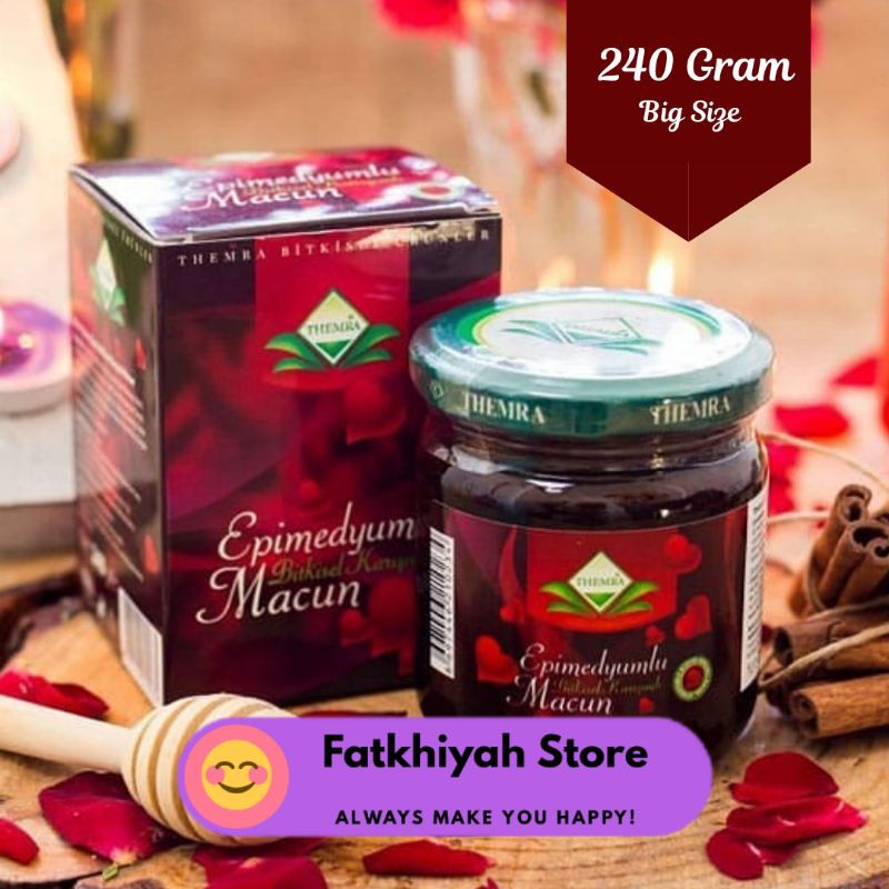 Madu Macun Turki Original 43 Gram dan 240 Gram Suplemen Pria dan Wanita Promil