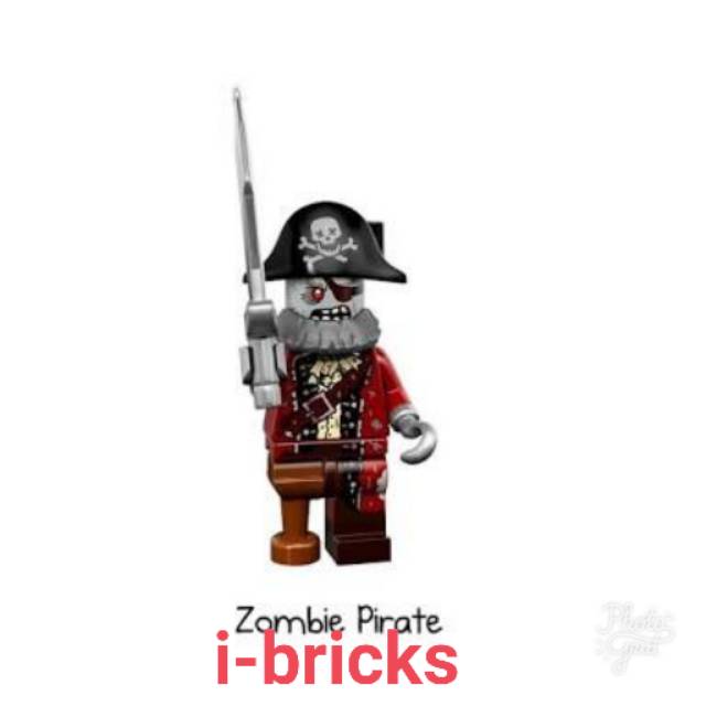lego minifigures series 14 zombie pirate