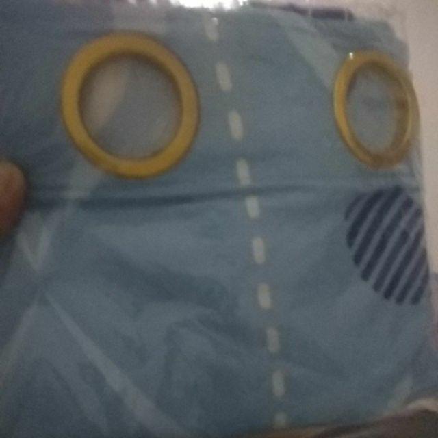 Gorden Luxury Birawa / Red Prada Tirai Smokering Murah! 115cm X 210cm