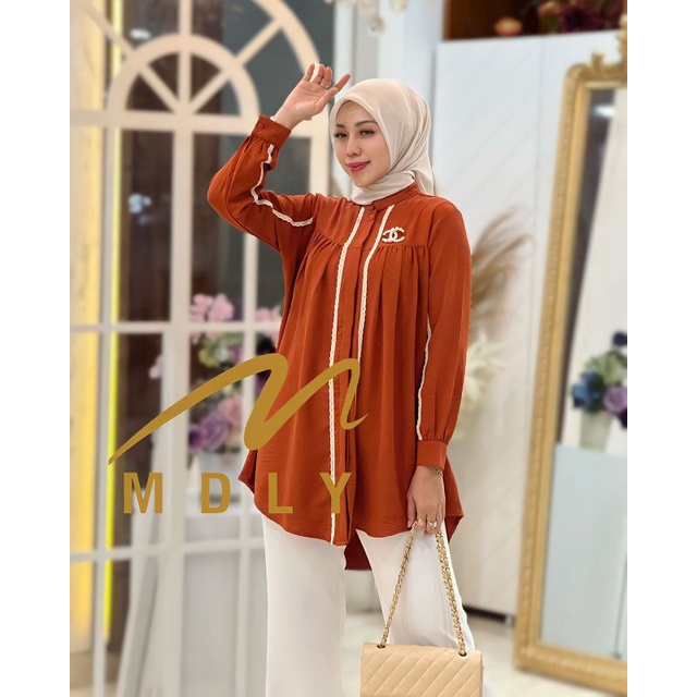 MDLY10 BAJU ATASAN WANITA DIANA TUNIK BY MDLY 3088