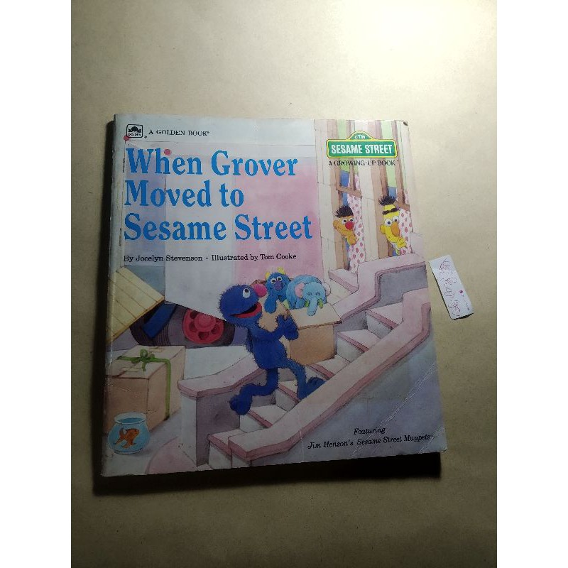 Buku Second Anak Bahasa Inggris When Grovee Moved to Sesame Street