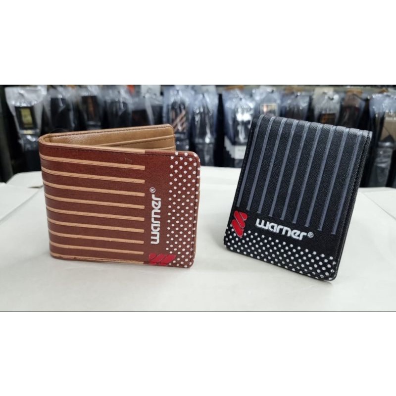 DOMPET WARNER GARIS LURUS HORIZONTAL BAHAN BERKUALITAS