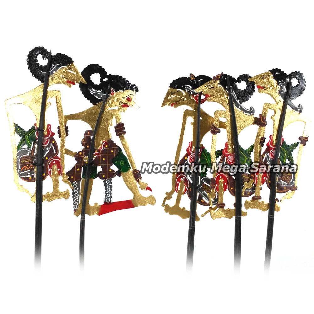 Souvenir Miniatur Wayang Kulit Mini Sunduk 10 cm