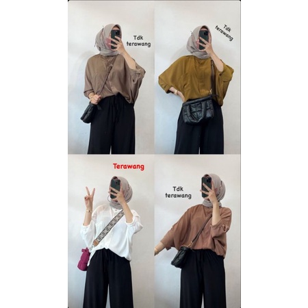 Miranda Batwing Top by gelis.shop