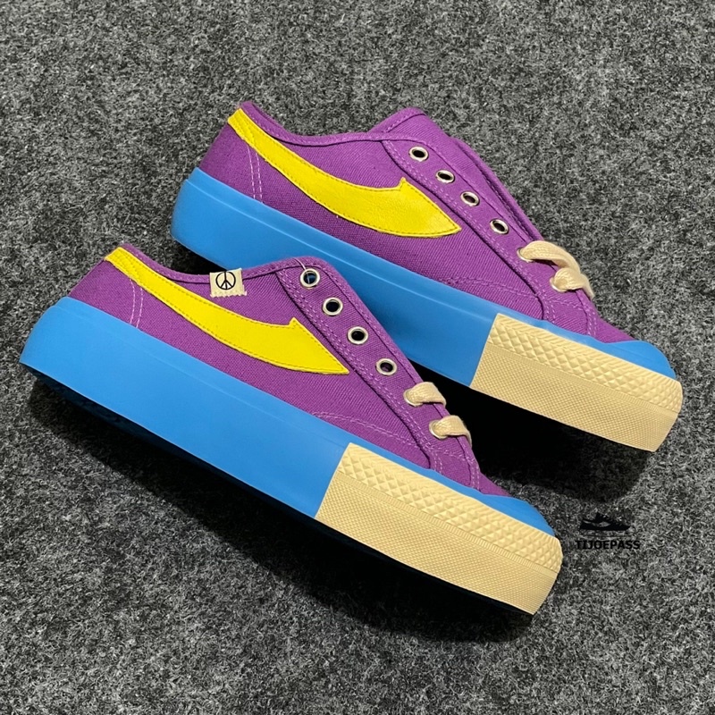 [ORIGINAL] SEPATU COMPASS GAZELLE PURPLE HAZE LOW &amp; HIGH