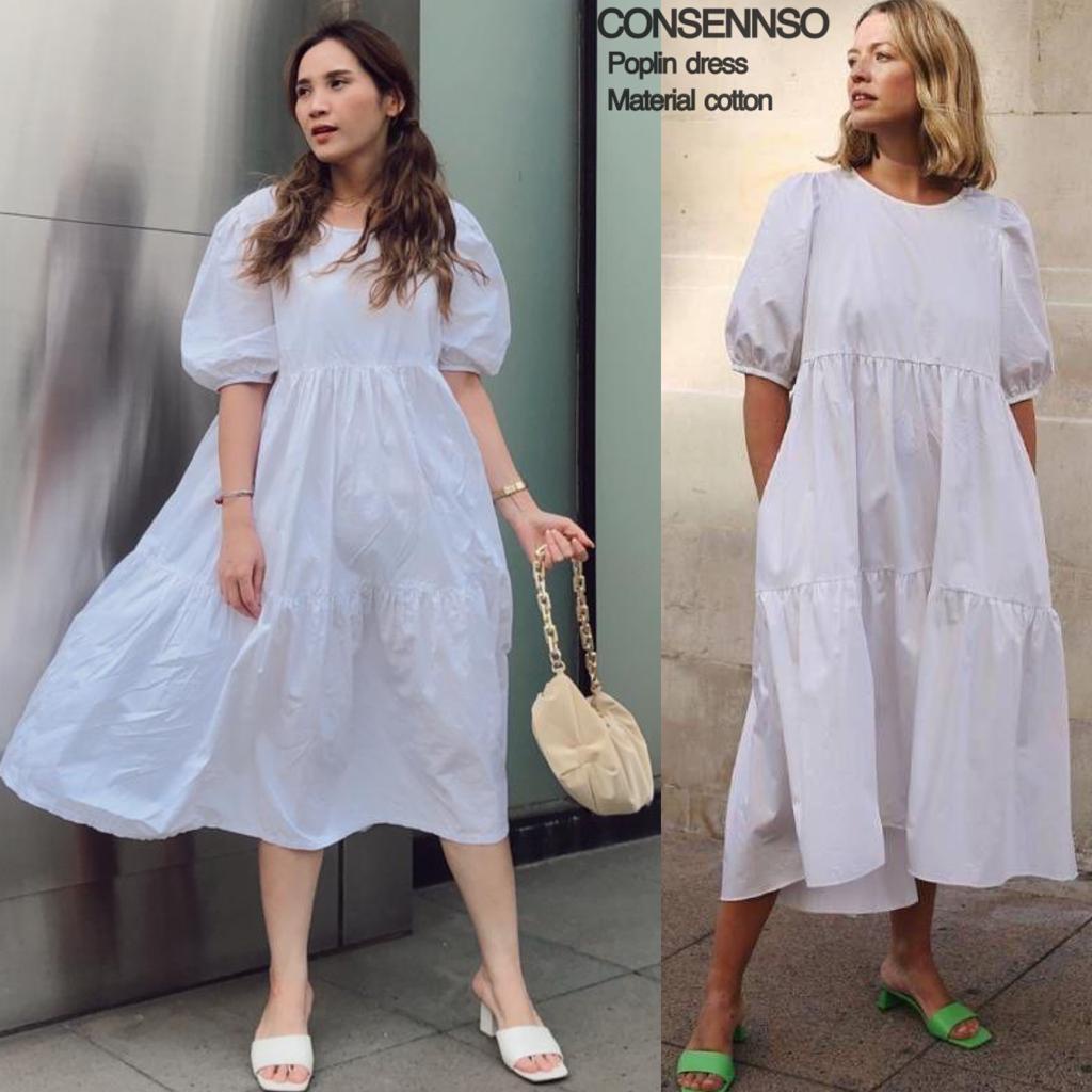 Consenso poplin dress  ORIGINAL 100%