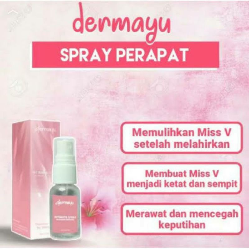 DERMAYU INTIMATE SPRAY KEWANITAAN ORIGINAL BPOM