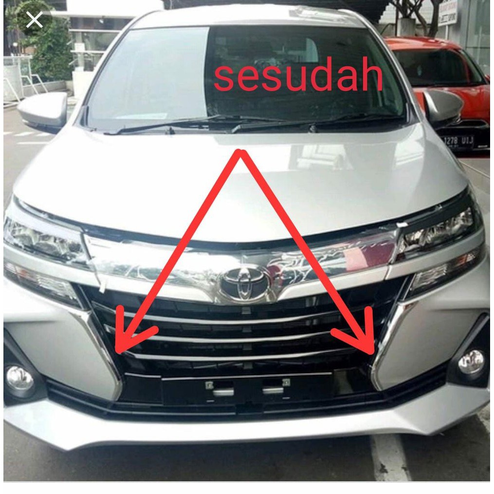 LIST CROM BUMPER DEPAN AVANZA XENIA 2019