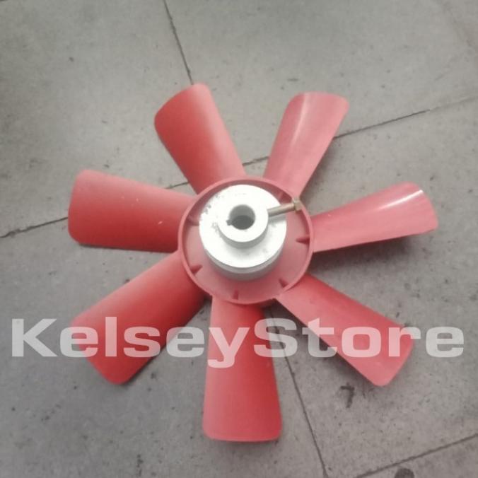 Kipas perontok padi herek lengkap puli pulley / kipas plastik TERPERCAYA