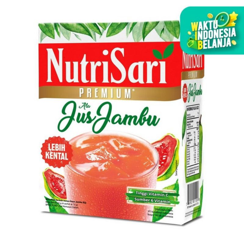 Nutrisari Premium Jus Jambu 40 sachet
