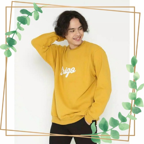 Jaket Erigo Pria Jacketergo Men Man Switer Sweater, crewneck krunek, Hoodie Hudi Fashionable Premium