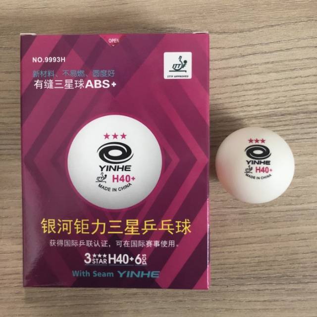 Bola Pingpong Yinhe 3 Star 40 Bintang Tiga Bola Tenis Meja