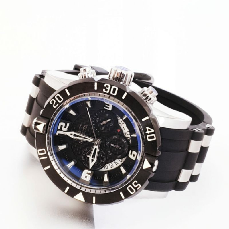 Jam Tangan Pria Merk Invicta Seri Venom Bold Sport Stainless Baterai