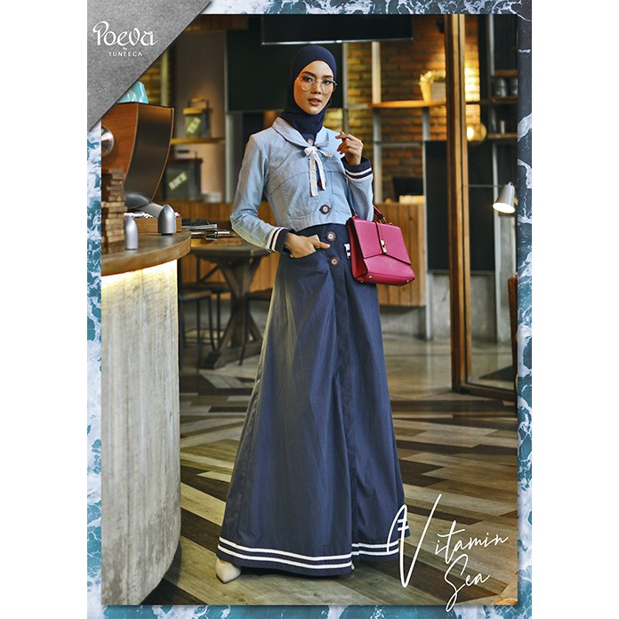 Gamis Tuneeca Poeva vITAMIN SEA